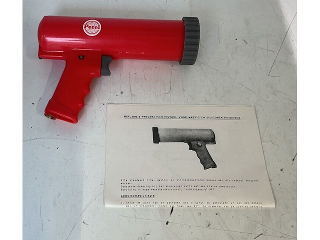 Pneumatisch pistool voor masic en siliconen patronen - afbeelding 4 van  4