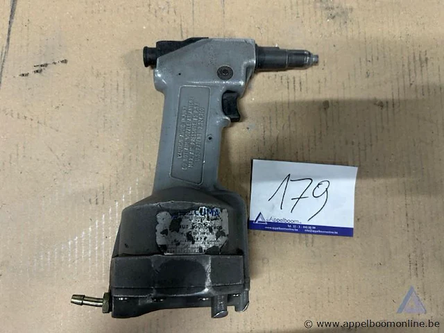 Pneumatische blindklinktang pop fasteners prg 510, serienummer db128. - afbeelding 1 van  2