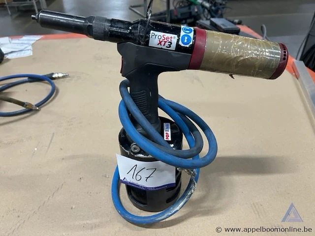 Pneumatische blindklinktang proset xt3 - afbeelding 1 van  2