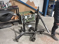 Pneumatische boormachine met statief (2x) - afbeelding 1 van  5