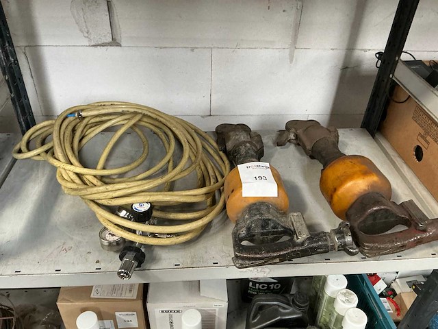 Pneumatische breekhamers (2x) - afbeelding 1 van  4