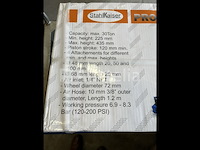 Pneumatische garagekrik 30 ton stahlkaiser