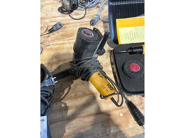 Pneumatische hand slijpmachine, satineermachine - afbeelding 4 van  7