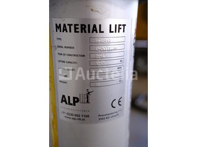 Pneumatische plaathef alp ll 460 - afbeelding 5 van  7
