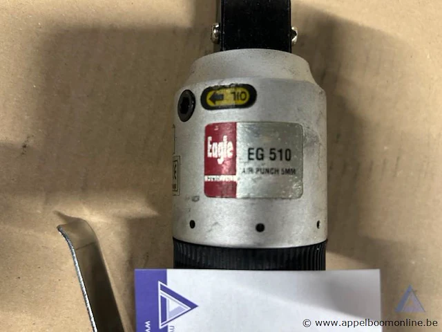 Pneumatische ponsmachine eagle eg 510, ponsdiameter 5 mm. - afbeelding 2 van  2