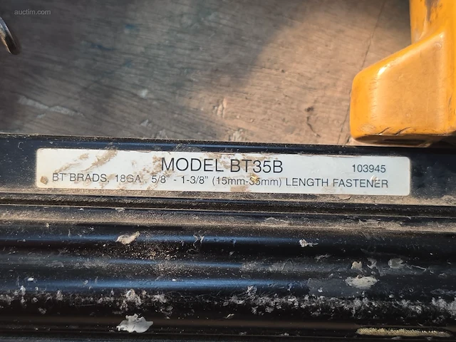 Pneumatische schiethamer bostitch bt35b - afbeelding 2 van  2