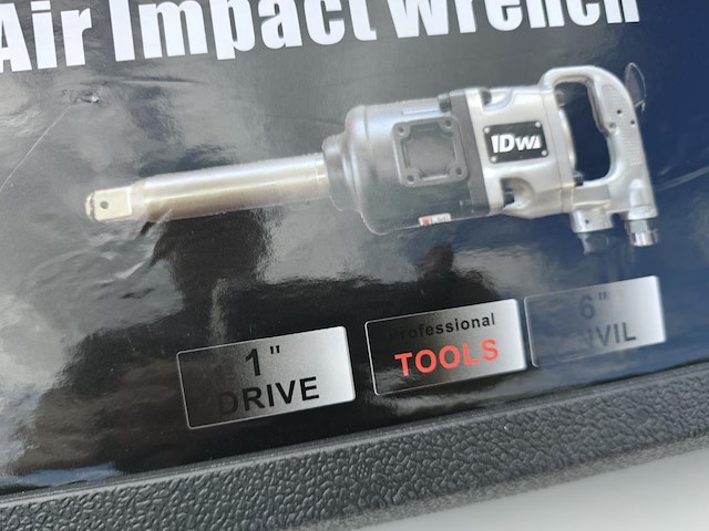 Pneumatische slagmoersleutel 1"2400nm met krachtdoppenset 12 delig - afbeelding 4 van  12