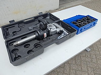 Pneumatische slagmoersleutel 1"2400nm met krachtdoppenset 12 delig - afbeelding 1 van  12