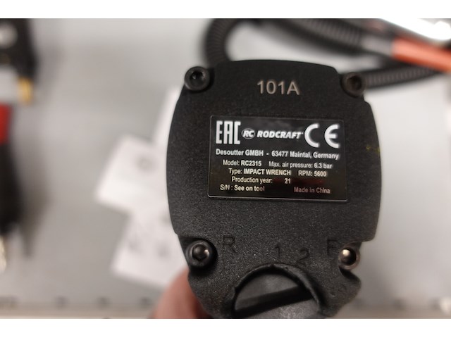 Pneumatische slagmoersleutel rodcraft - afbeelding 5 van  5
