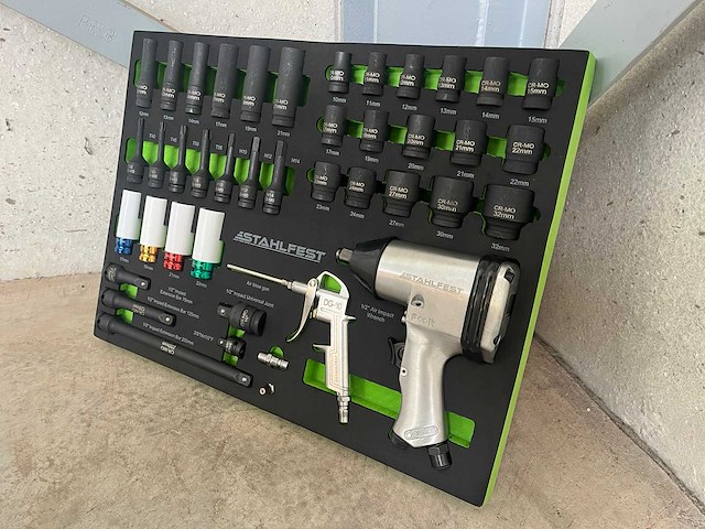Pneumatische slagmoersleutel set - afbeelding 6 van  7