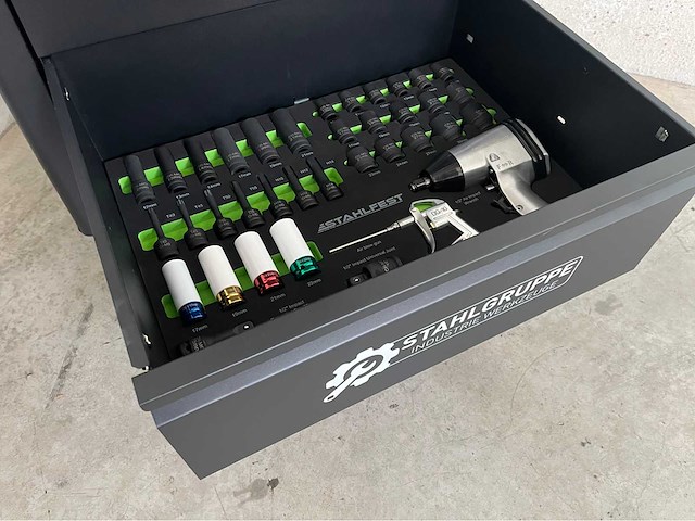 Pneumatische slagmoersleutel set - afbeelding 5 van  13