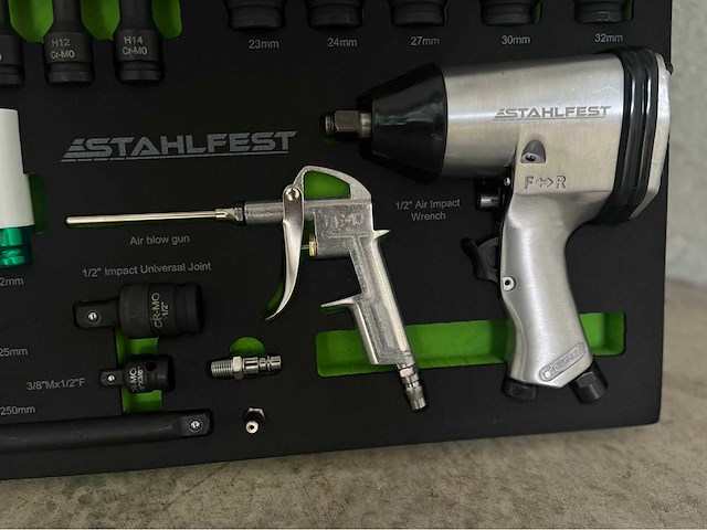 Pneumatische slagmoersleutel set - afbeelding 2 van  9