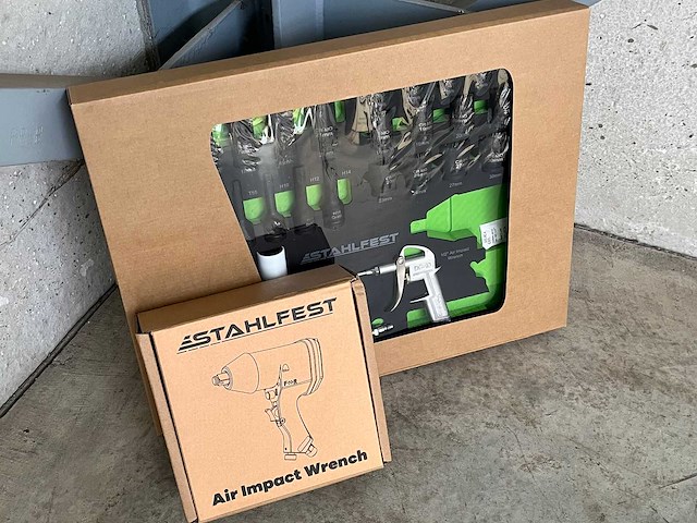 Pneumatische slagmoersleutel set - afbeelding 6 van  13