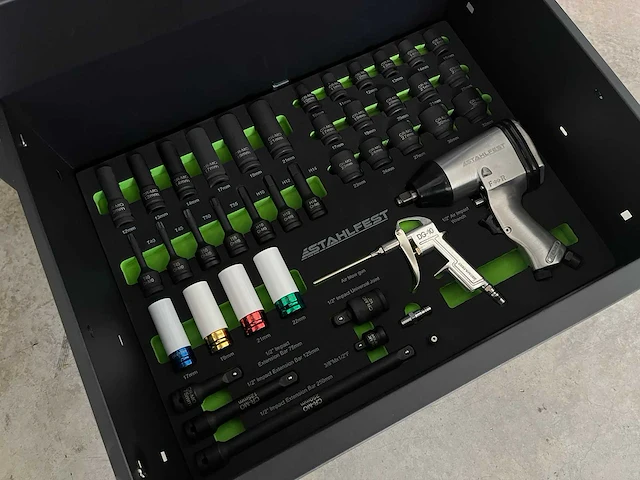 Pneumatische slagmoersleutel set - afbeelding 4 van  13