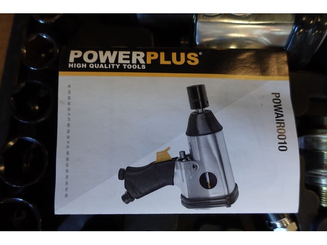 Pneumatische slagmoersleutelset powerplus - afbeelding 5 van  5