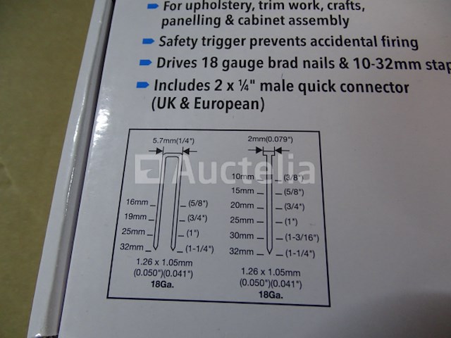 Pneumatische slijpmachine, 2-in-1 pneumatische nietspijker (32 mm) - afbeelding 5 van  7