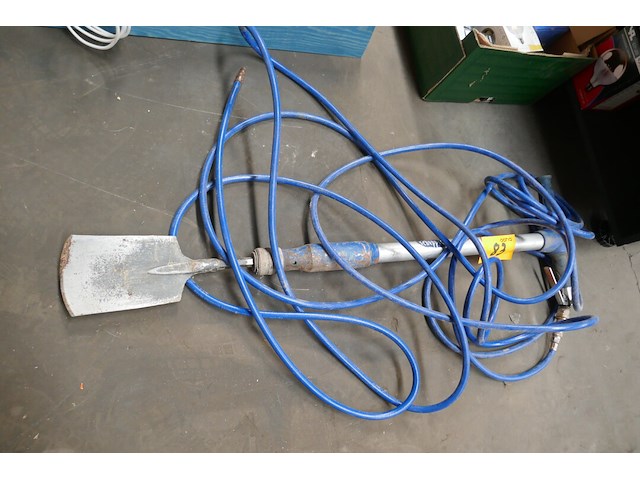 Pneumatische spade 5-in1 tool scheppach - afbeelding 1 van  4