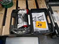 Pneumatische tacker met koffer rapid