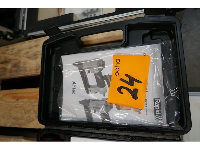 Pneumatische tacker met koffer rapid - afbeelding 3 van  3
