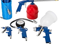 Pneumatische verfset (18 stuks) kraft&dele - afbeelding 2 van  2
