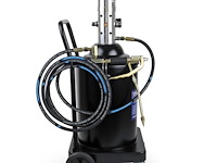 Pneumatische vetspuit 15 liter profi accu vetspuit automatisch - afbeelding 1 van  8