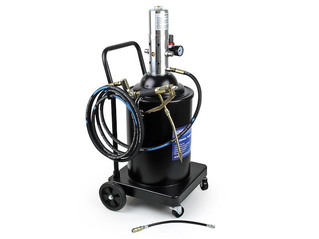 Pneumatische vetspuit 15 liter profi accu vetspuit automatisch - afbeelding 2 van  8