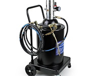 Pneumatische vetspuit 15 liter profi accu vetspuit automatisch - afbeelding 2 van  8