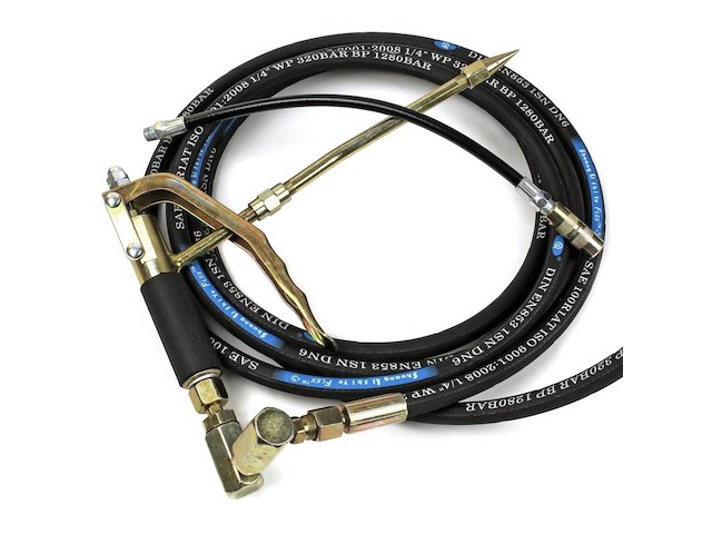 Pneumatische vetspuit 15 liter profi accu vetspuit automatisch - afbeelding 4 van  8