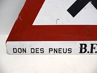 Pneus goodrich verkeersbord - afbeelding 3 van  6