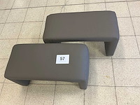 Poef (2x) - afbeelding 2 van  3