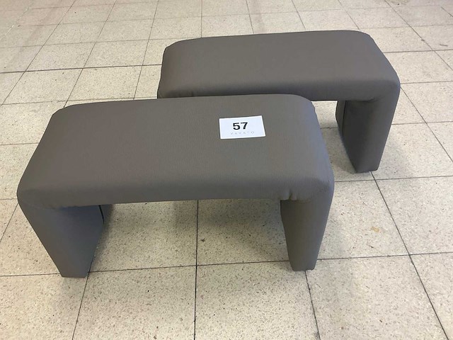 Poef (2x) - afbeelding 1 van  3