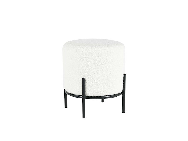 Poef manon white (3x) - afbeelding 1 van  1