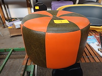 Poef (vintage) - afbeelding 1 van  3