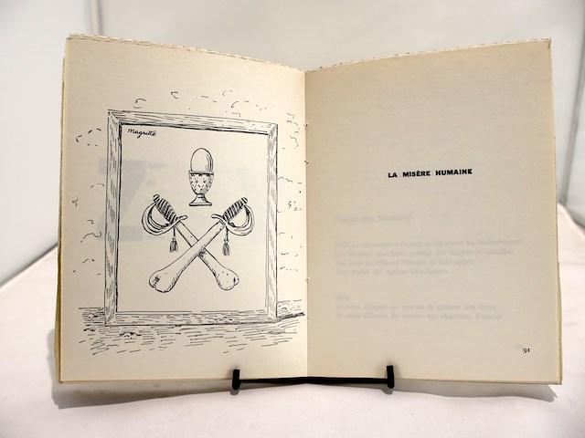 Poemes met tekeningen rene magritte (1959) - afbeelding 6 van  9
