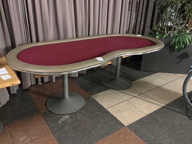 Pokertafel - afbeelding 1 van  2
