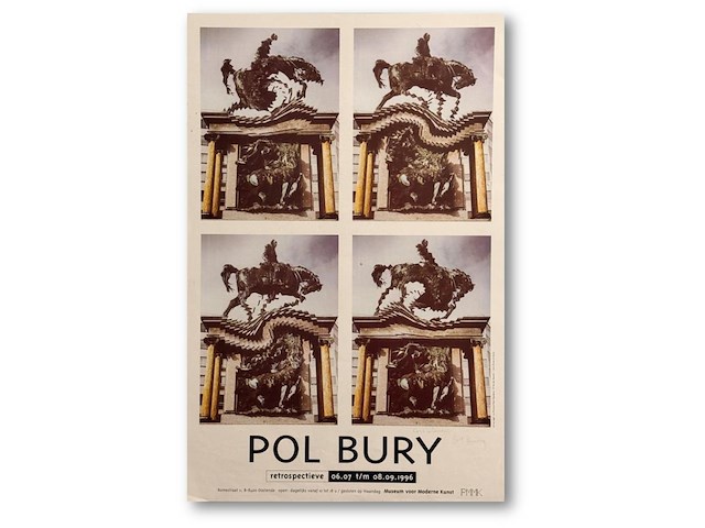 Pol bury - gesigneerd - afbeelding 1 van  1