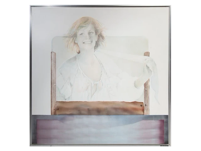 Pol mara (1920-1998), 'to become very still...', 1978, oil on canvas 162 x 162 cm. (63.78 x 63.78 in.), frame: 167 x 167 cm. (65 3/4 x 65 3/4 in.) - afbeelding 2 van  5