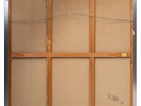 Pol mara (1920-1998), 'to become very still...', 1978, oil on canvas 162 x 162 cm. (63.78 x 63.78 in.), frame: 167 x 167 cm. (65 3/4 x 65 3/4 in.) - afbeelding 3 van  5