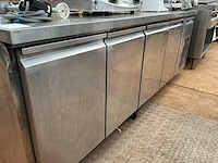 Polar g598-e 4 deuren koelwerkbank - afbeelding 1 van  6