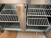 Polar g598-e 4 deuren koelwerkbank - afbeelding 2 van  6