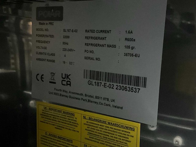 Polar gl187-e-02 barkoeling - afbeelding 6 van  6