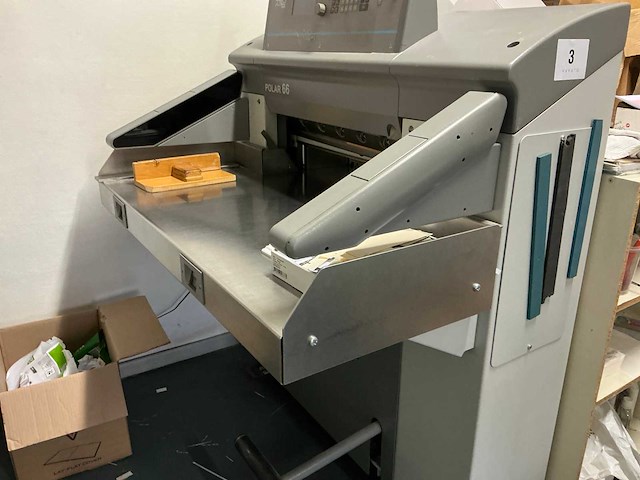 Polar m066-01 papiersnijmachine - afbeelding 5 van  11