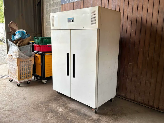 Polar refrigeration professioneel gekoelde kast dubbele deur koelkast - afbeelding 1 van  5