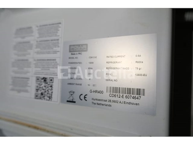 Polar refrigeration verticale koelkast cd612-e - afbeelding 6 van  7