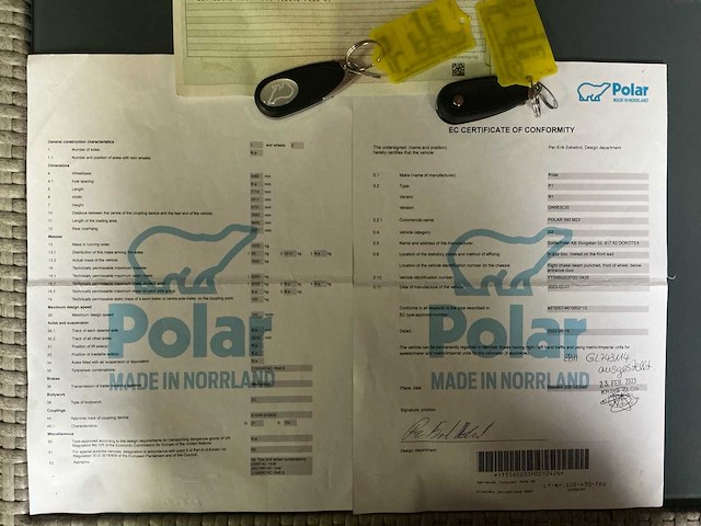 Polar selected 560 caravan - sleurhut - afbeelding 3 van  11