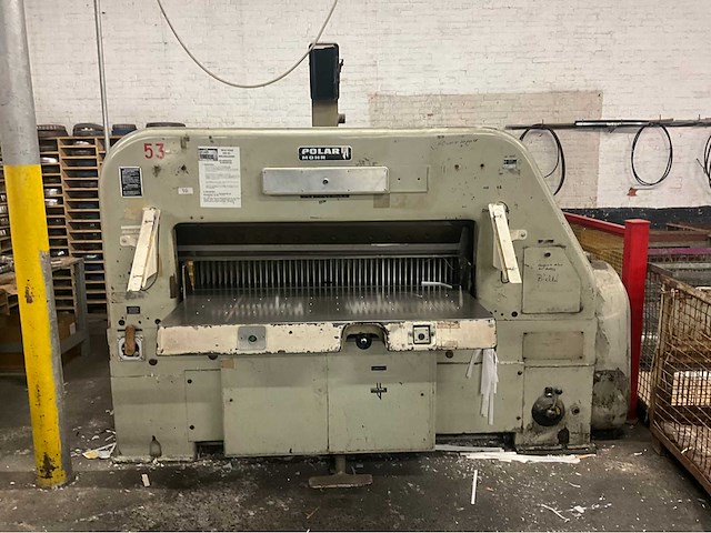 Polar werke 145 el papiersnijmachine - afbeelding 1 van  21