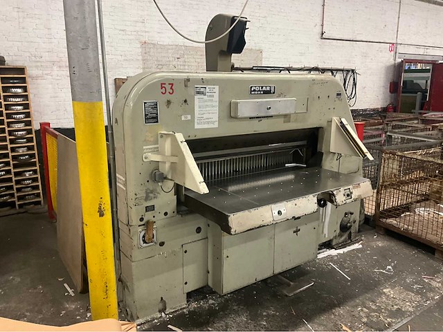 Polar werke 145 el papiersnijmachine - afbeelding 12 van  21