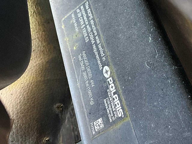 Polaris - ranger diesel - 4x4 utv - afbeelding 9 van  18