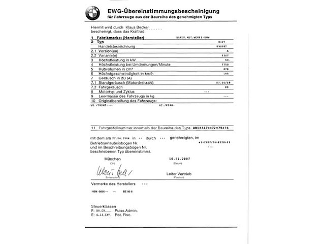 Politiemotorfiets bmw r900rt (2007-96,978 km-vin:wb10367087zm75074) - afbeelding 19 van  28