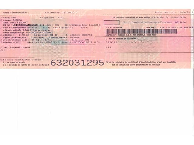 Politiemotorfiets crashte bmw r1200rt (2010-71.120 km-vin:wb1043003azw32233) - afbeelding 9 van  27